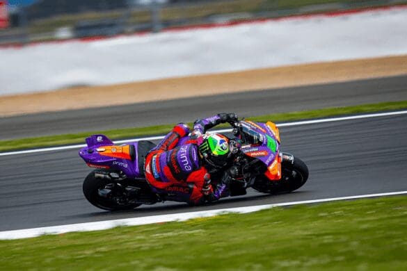 morbidelli penalizzato a silverstone