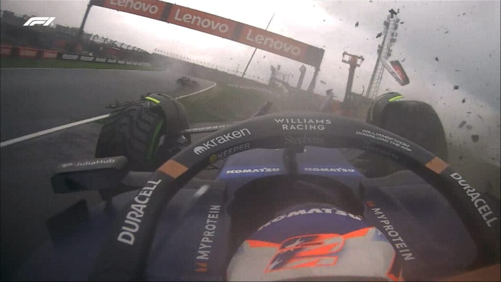 sargeant incidente zandvoort