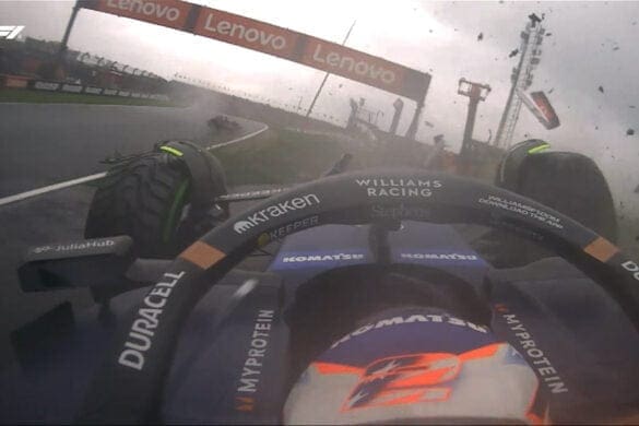 sargeant incidente zandvoort