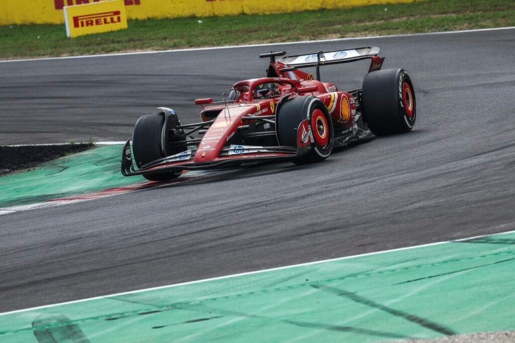 Leclerc a Monza all'ultimo giro ha portato a termine il suo personal best della gara