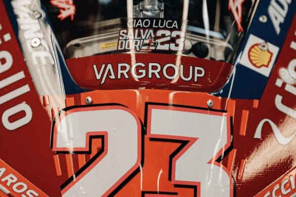 ducati omaggia luca salvadori