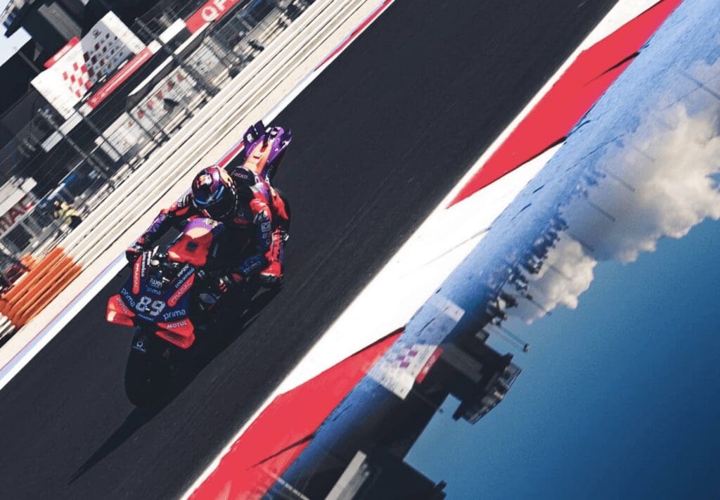 Jorge Martin, durante il suo weekend di MotoGP in Emilia-Romagna
