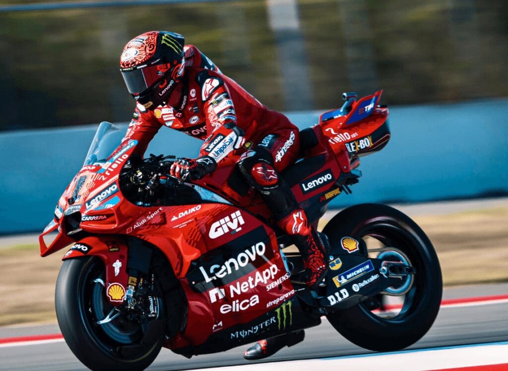 Pecco Bagnaia ammette: "Situazione simile al 2023, non riuscivo a spingere nelle curve a destra"