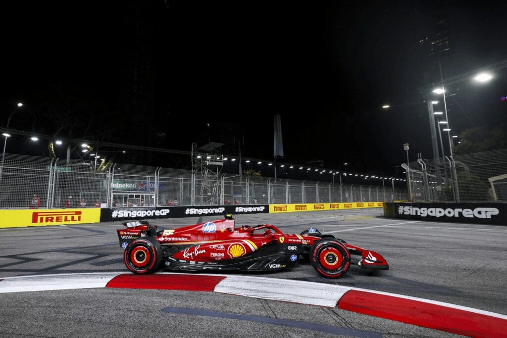 Ferrari, Fine for Carlos Sainz in Singapore: A 25,000 Euro Penalty for Him