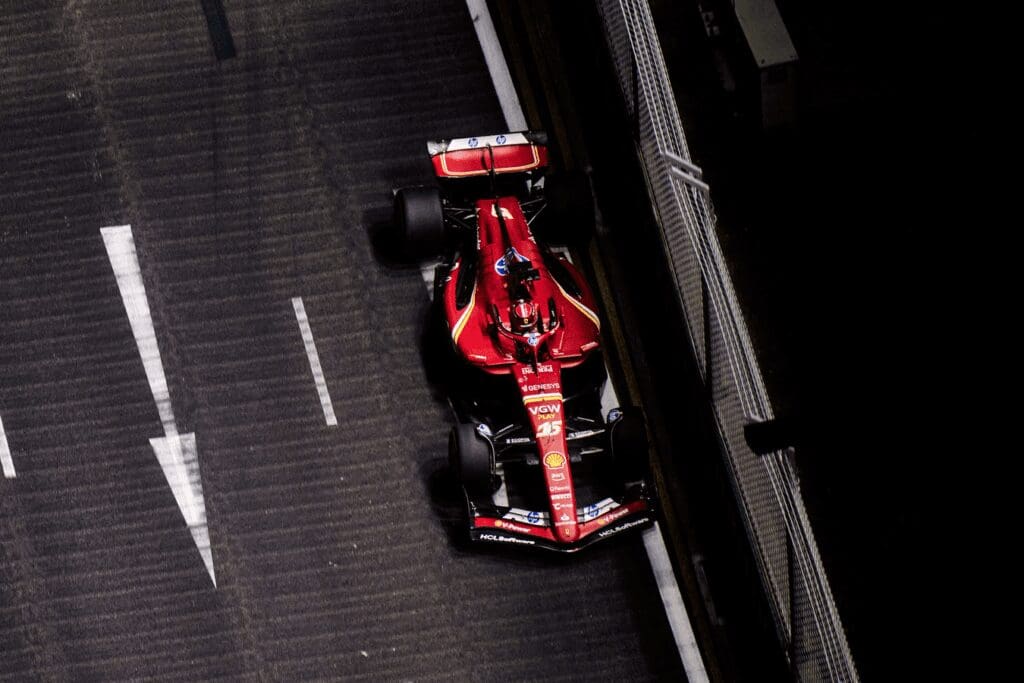 Charles Leclerc, During the Singapore GP Qualifying