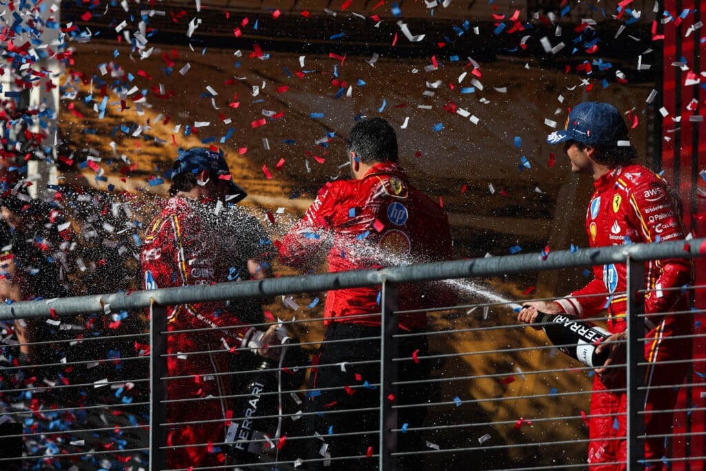Ferrari, Sainz: "Potevo vincere, gestione gomma punto di forza"