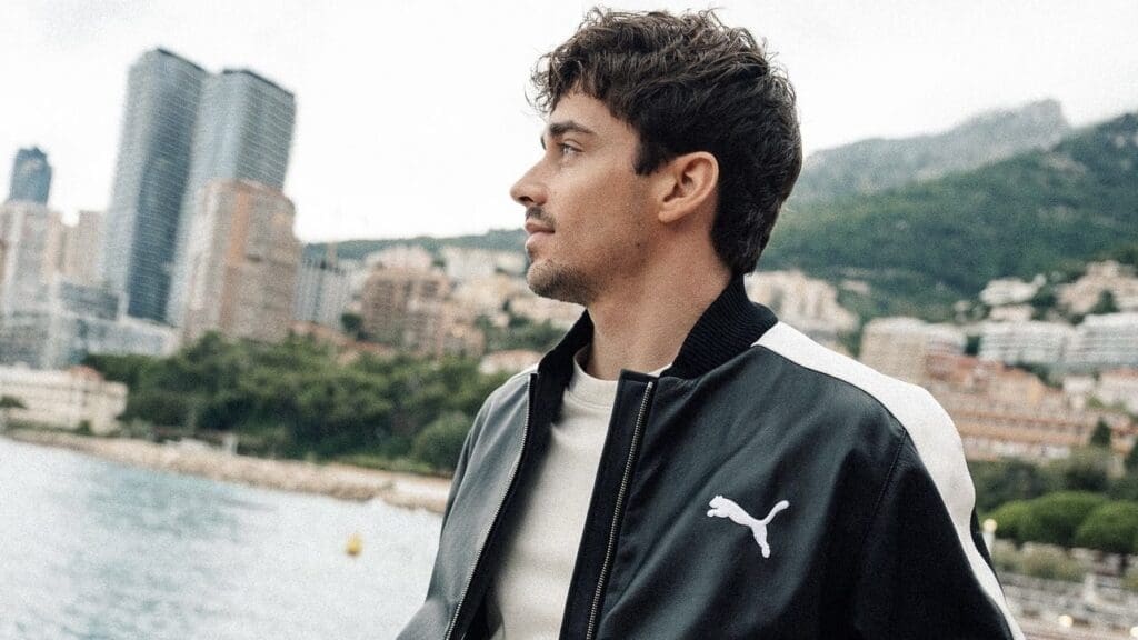 Charles Leclerc: "Being part of the PUMA family is a special moment for me."