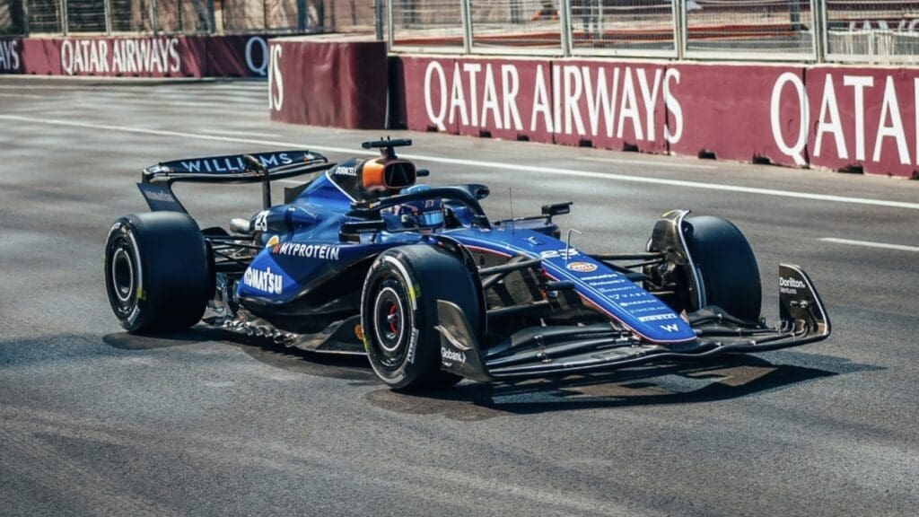 Alex Albon pronto ad accogliere Carlos Sainz in Williams.