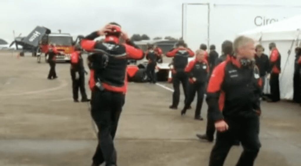 Maria de Villota’s accident at Duxford: the Marussia team’s fear