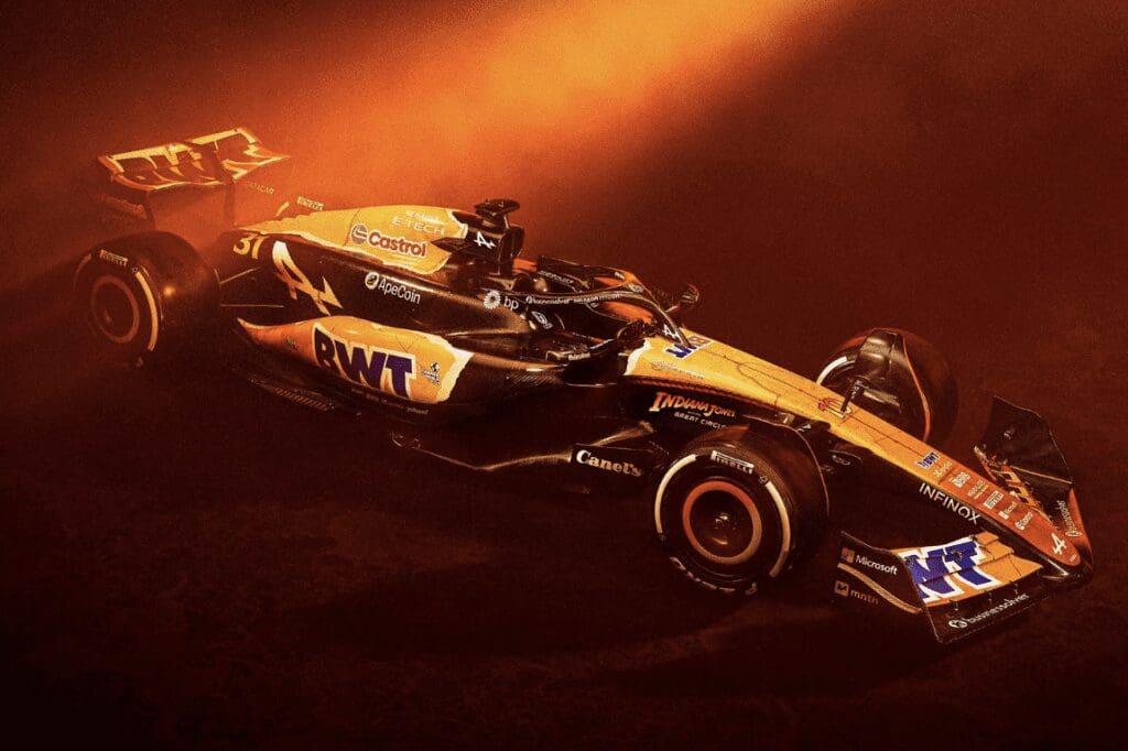 Orange Alpine in Austin: Here’s the new livery!