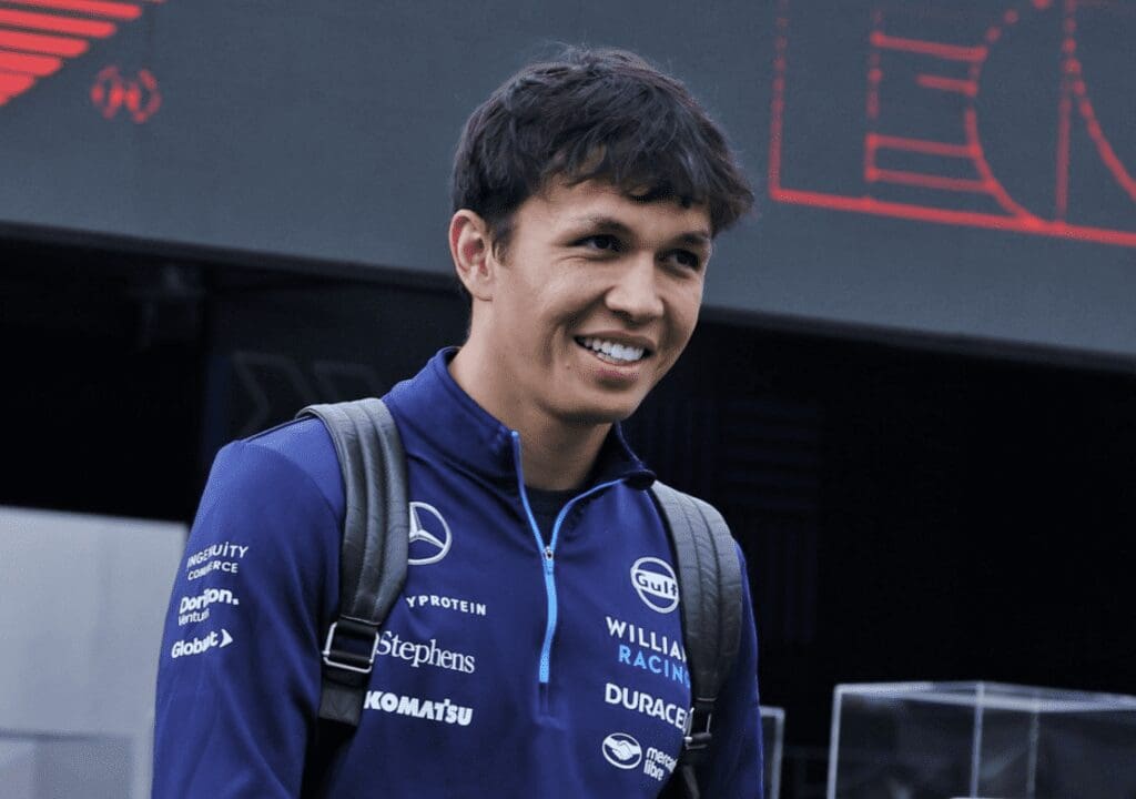Alexander Albon, prior to FP1 of the Mexican Grand Prix