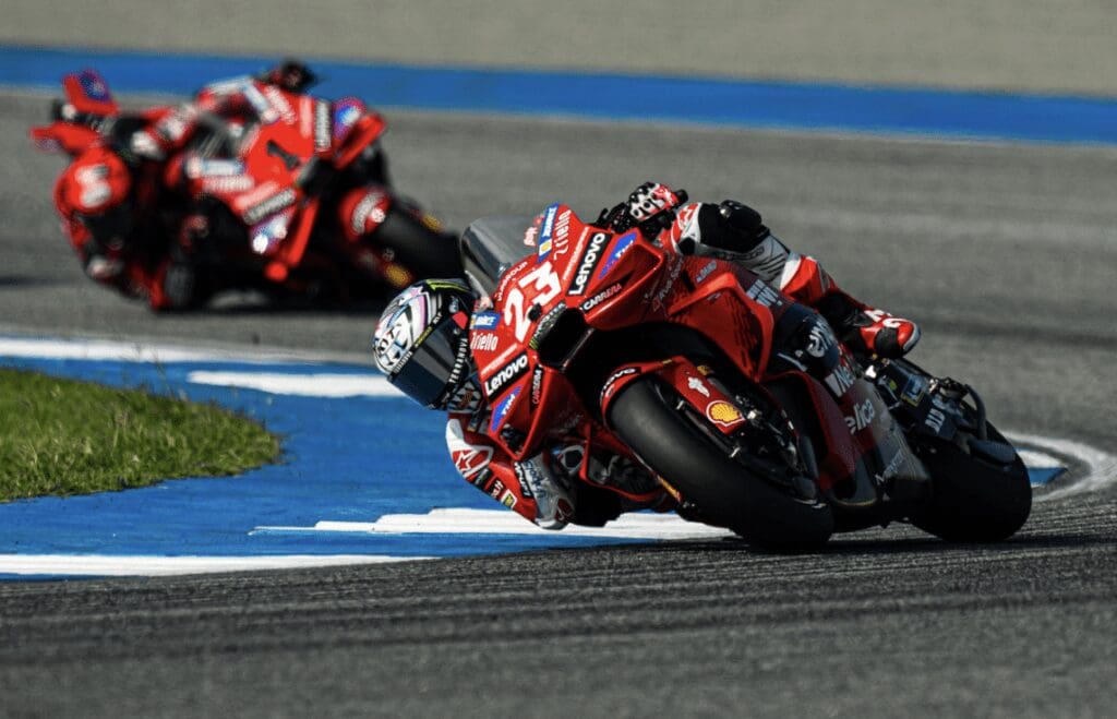 Ducati nella leggenda: nella Sprint arriva un primato storico in MotoGP