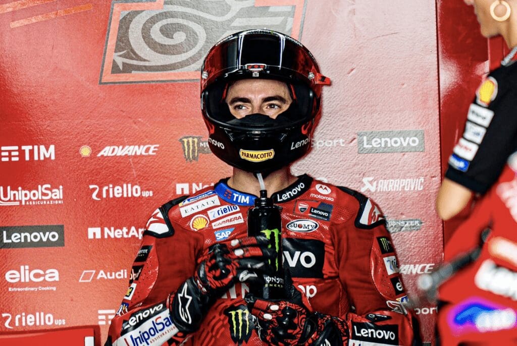 Pecco Bagnaia, vincitore della gara di MotoGP in Thailandia