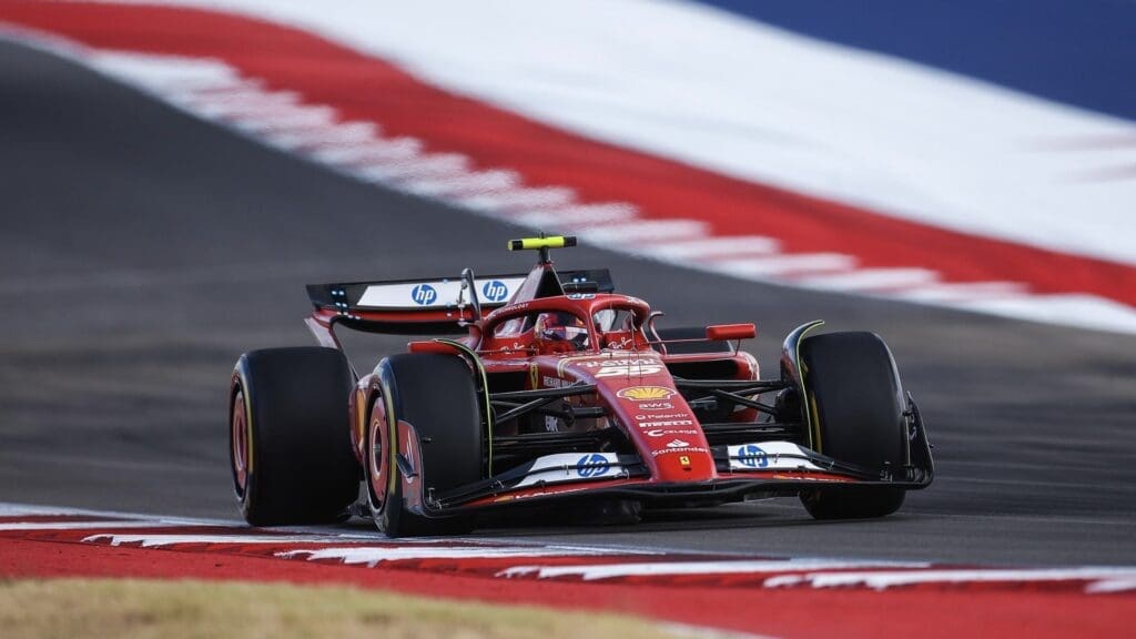Carlos Sainz partirà P3 per la gara del Gran Premio degli Stati Uniti.