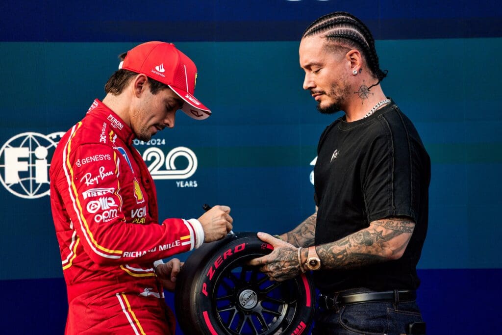 Leclerc, dopo la qualifica a Baku