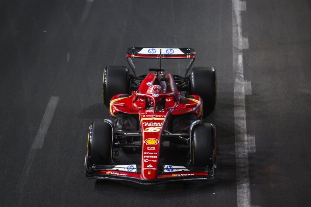 FP2 a Las Vegas: Hamilton si conferma davanti a tutti, Ferrari consistente sul passo gara