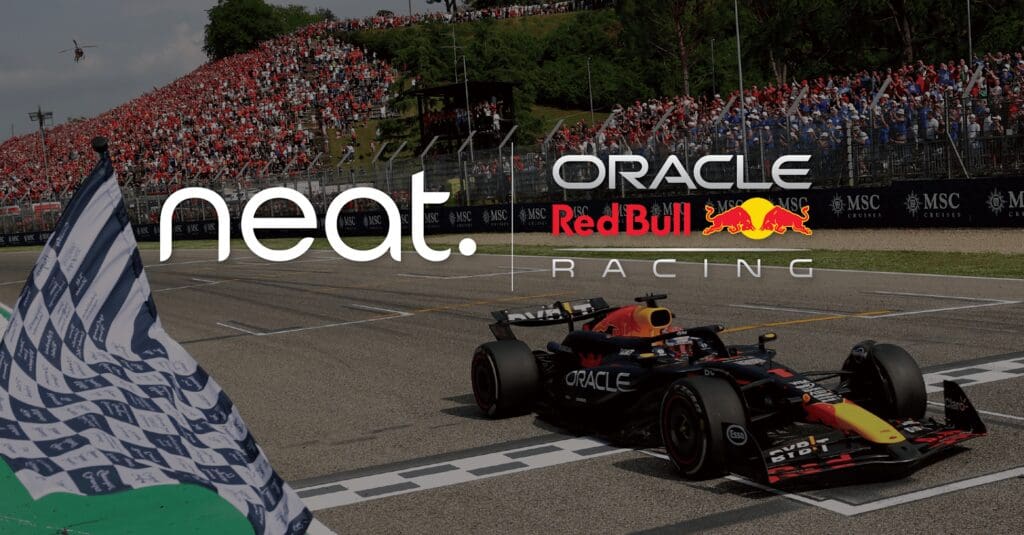 NEAT will become an official partner of Oracle Red Bull Racing starting in 2025.