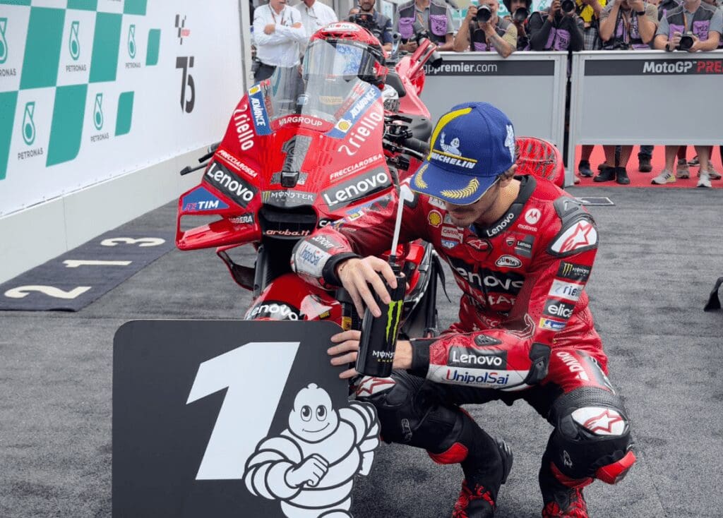 Sprint MotoGP in Malesia: Bagnaia è OUT!