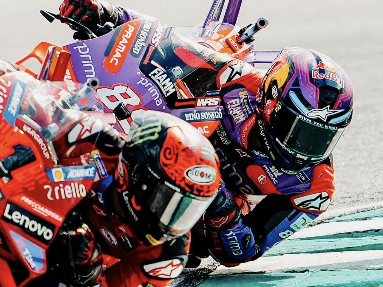 Jorge Martin e Francesco Bagnaia, in lotta per la testa della corsa