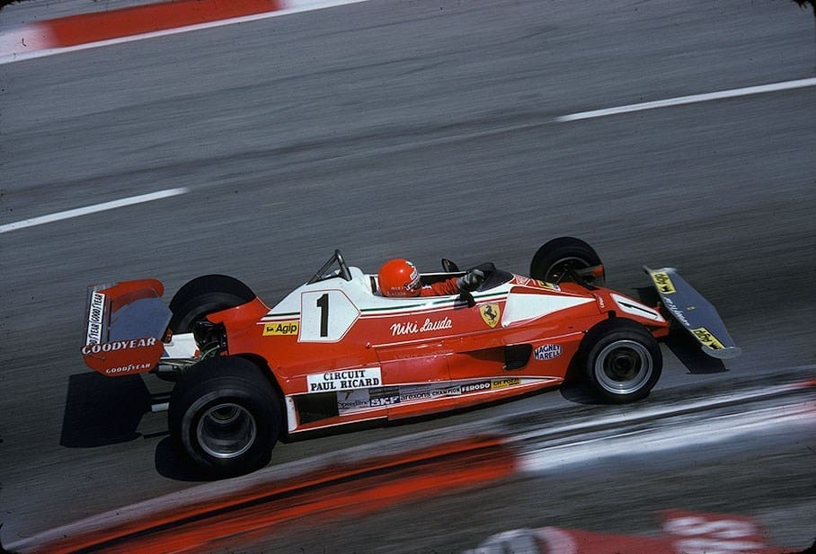 Alcuni degli sponsor più improbabili della Formula 1: in foto, Niki Lauda