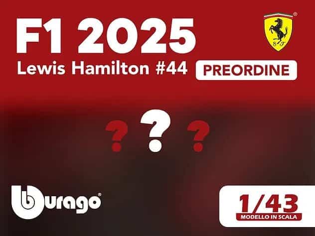 Il modellino della Ferrari di Lewis Hamilton è già disponibile: dove acquistarlo e quanto costa