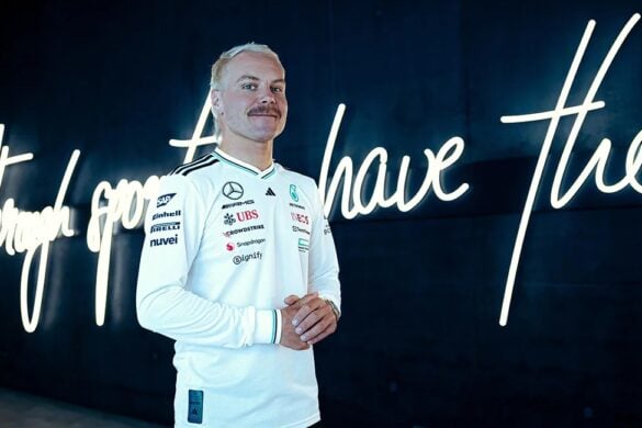 bottas in cadillac