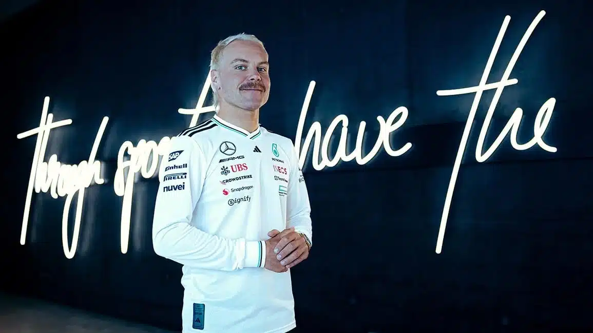 bottas in cadillac