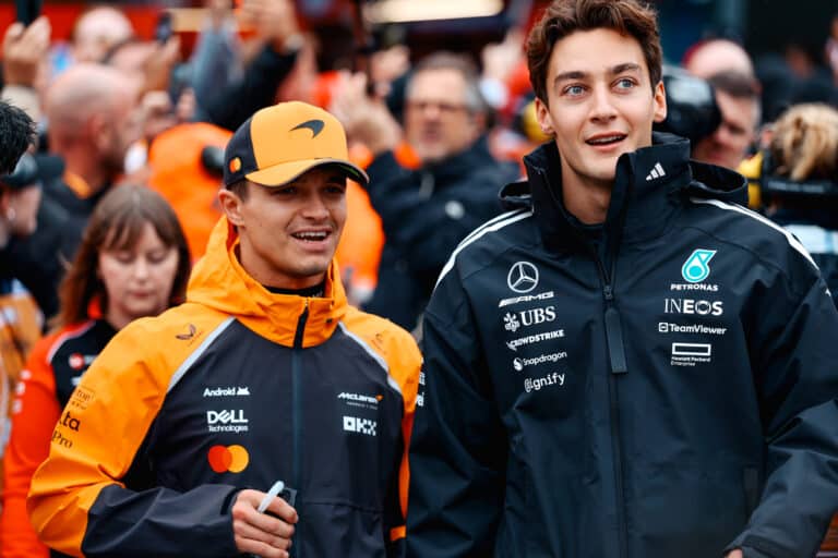 Russell si sbilancia: "McLaren più dominante di Red Bull nel 2023. Può vincere tutte le gare, ma..."