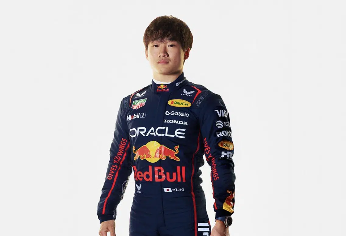 tsunoda in red bull