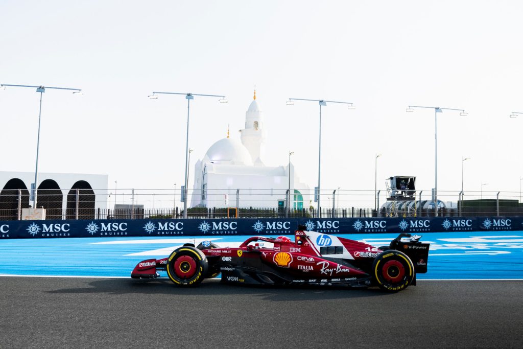Una Ferrari a due facce nelle due sessioni di libere a Jeddah