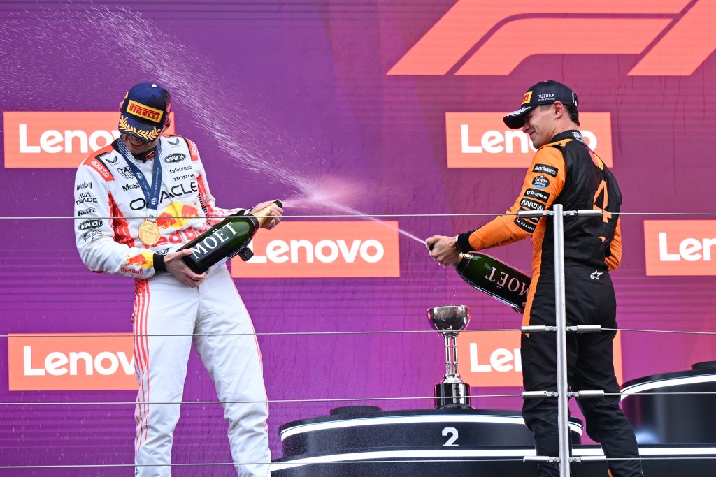 Verstappen immenso a Suzuka, Red Bull da record: le statistiche del GP del Giappone