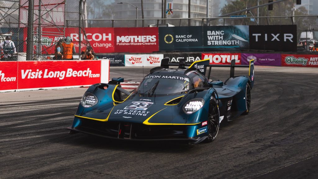 Acura Grand Prix of Long Beach 2025: La GTP (o Hypercar) di Aston Martin, i doppiaggi iniziano quasi subito per lei e le sue rivali!