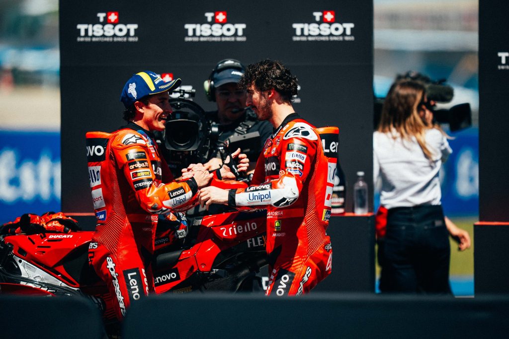 Bagnaia Misses Opportunity After Marquez Crash, Finishes Only 3rd in Jerez: "When I Get Too Close to Others, the Front Gets Too Light"<br>