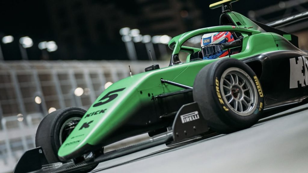 Sprint Race F1 Academy in Arabia Saudita, Emma Felbermayr - partita dalla pole position - chiude in 9° posizione.