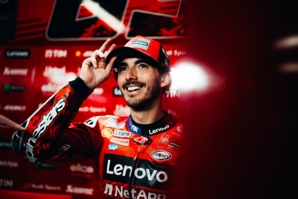 Qualifiche MotoGP in Qatar: in foto, Pecco Bagnaia