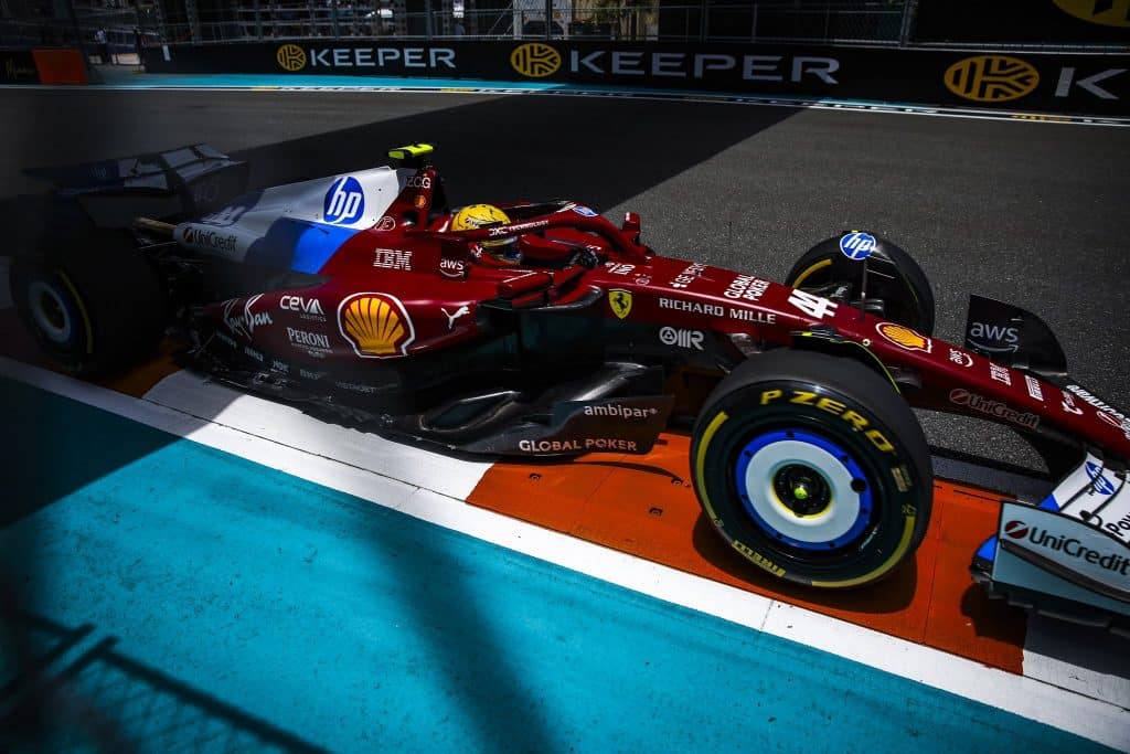 Disappointing Qualifying for Ferrari with Leclerc in sixth and Hamilton in seventh<br>