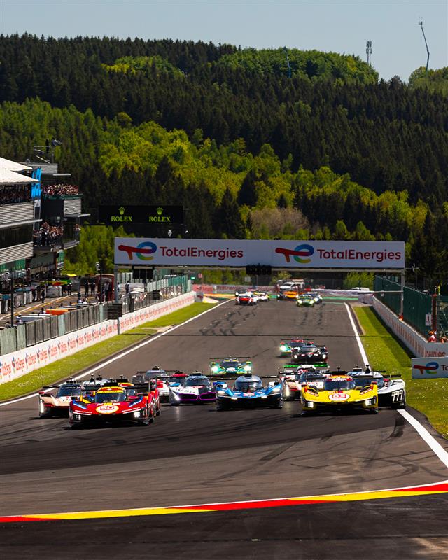 6h di Spa 2025: la partenza della gara