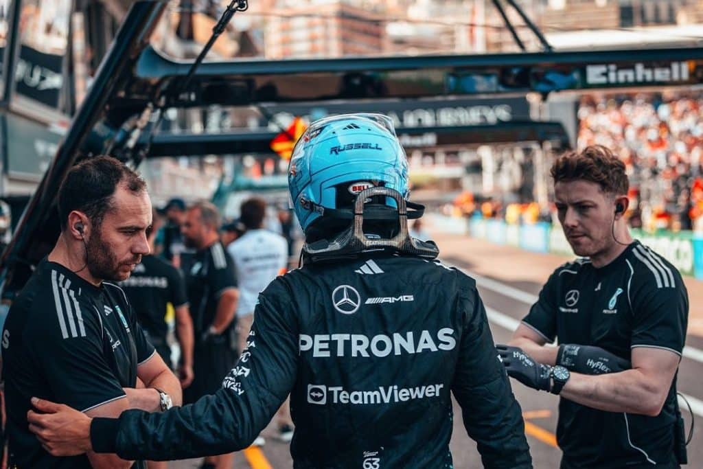 Mercedes, le parole di Antonelli e Russell in vista del Gran Premio di Spagna