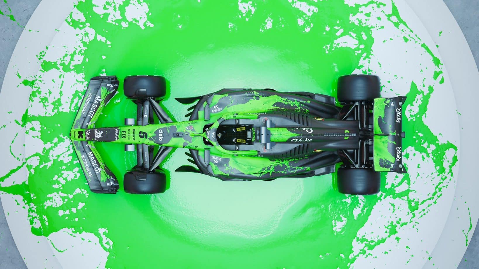 Sauber Goes Artistic: Neon Livery for the Miami Grand Prix