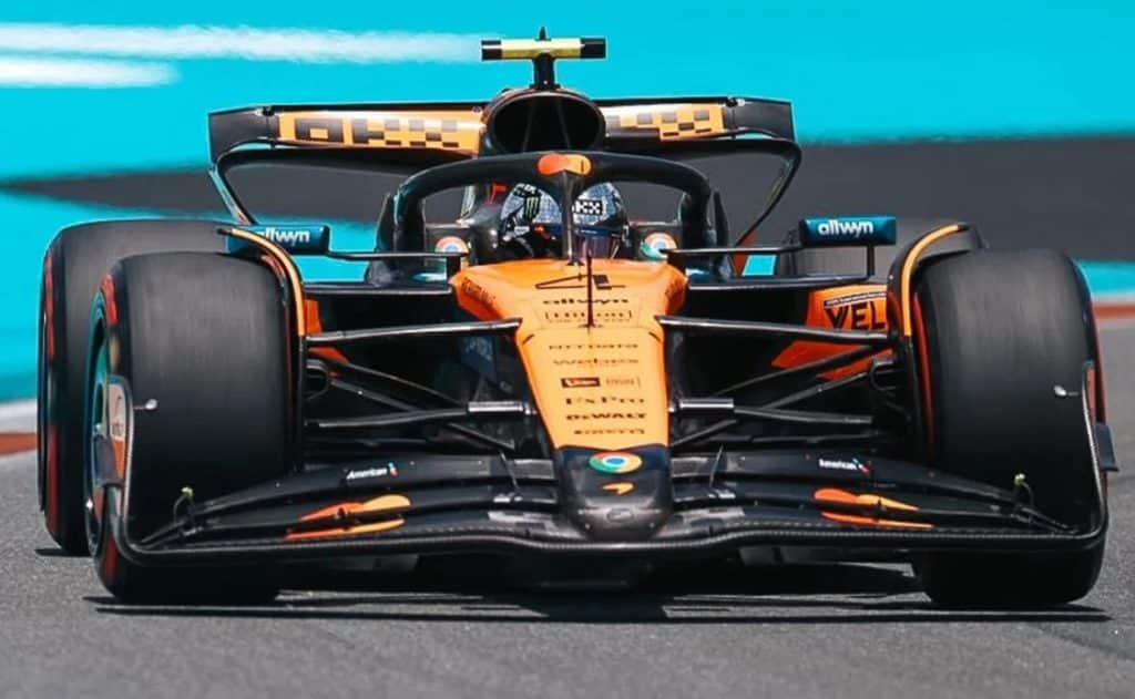 McLaren, Norris: "I wasn't perfect but I have a good feeling about the race"<br>