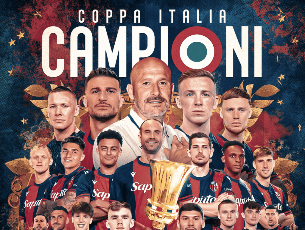 Bologna Wins the Coppa Italia, Kimi Antonelli Celebrates: “We’re partying, but I wish I could’ve…”