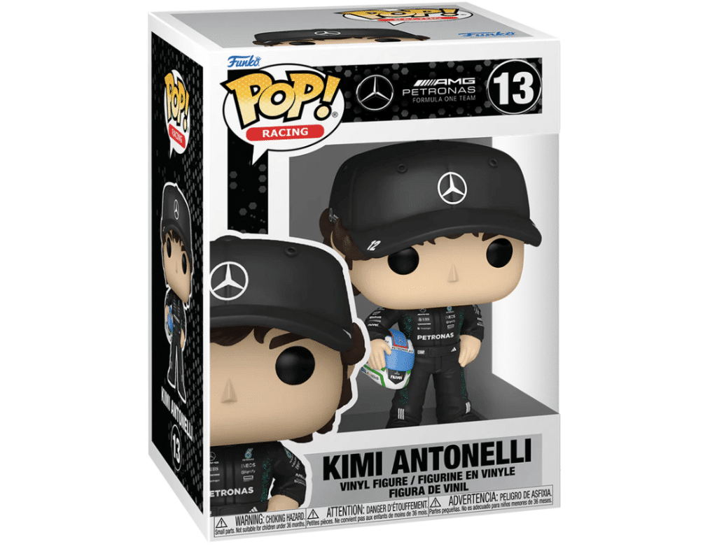 Kimi Antonelli diventa un Funko POP: ecco le prime immagini e tutte le info