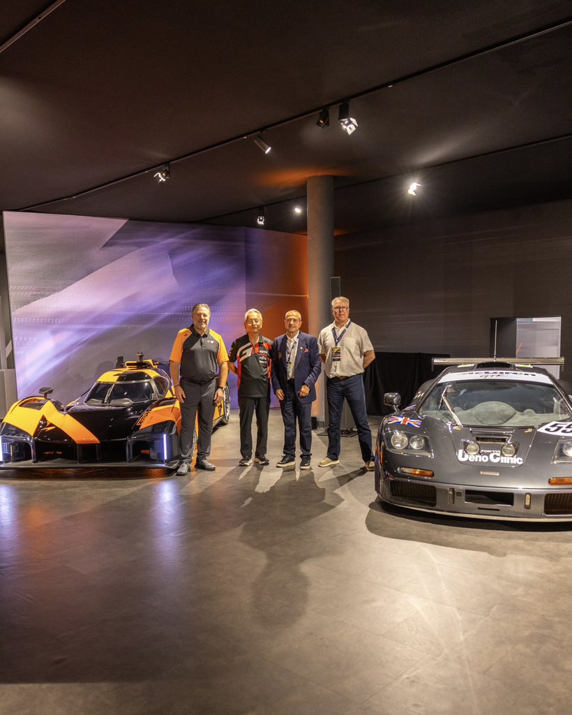 24h di Le Mans 2025: la McLaren F1 GTR accanto alla neo Hypercar di McLaren...come si chiamerà?