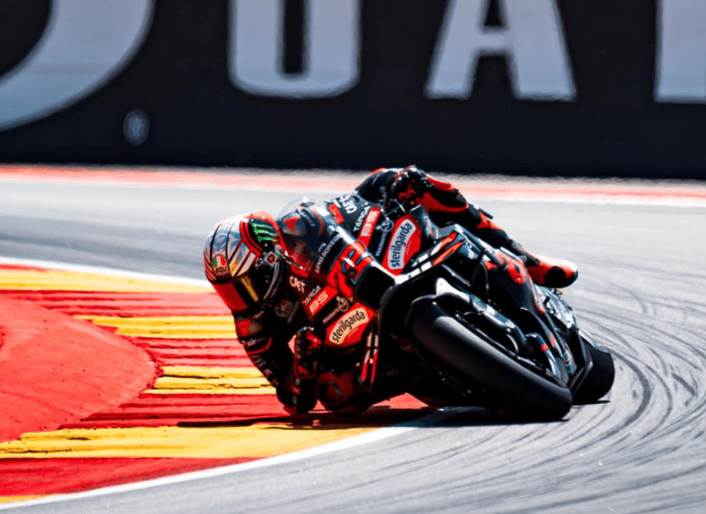 Bezzecchi not smiling: “I don’t like finishing like this — but with Aprilia, it’s only the beginning”