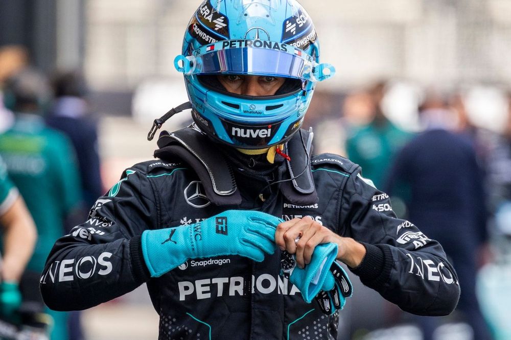 Mercedes, Russell: "Il caldo ci penalizza, sappiamo quali sono le aree dove dobbiamo migliorare"