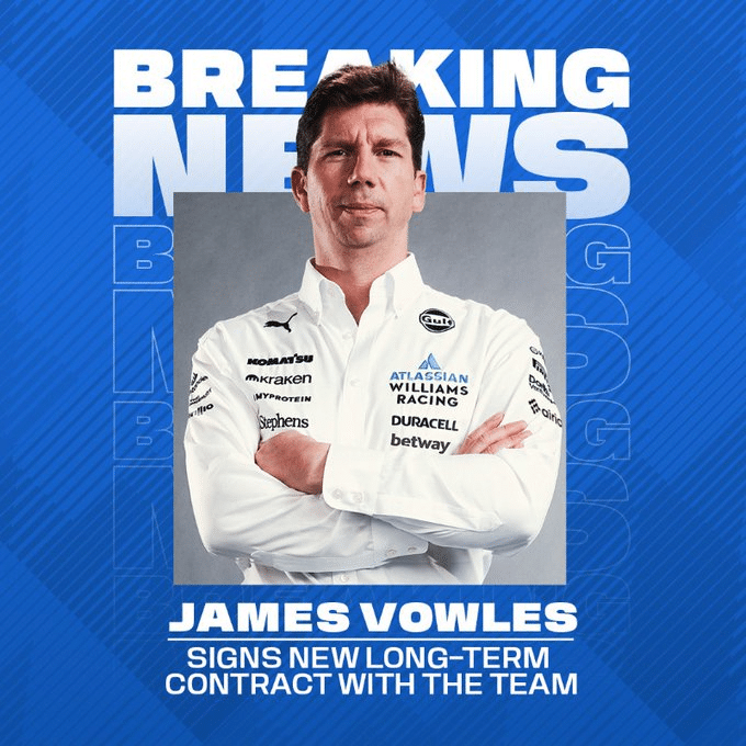 james vowles rinnova con williams