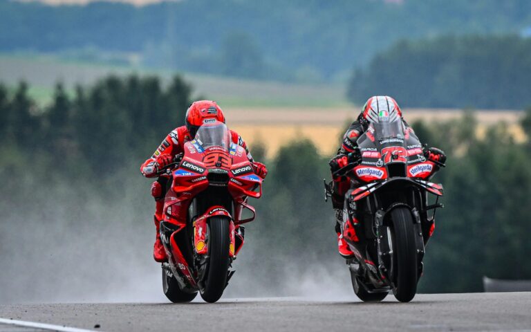 La GRIGLIA di PARTENZA della MotoGP al Sachsenring: Pecco, che fatica! E Bezzecchi…