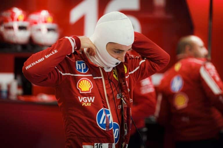 leclerc sulla ferrari 2026