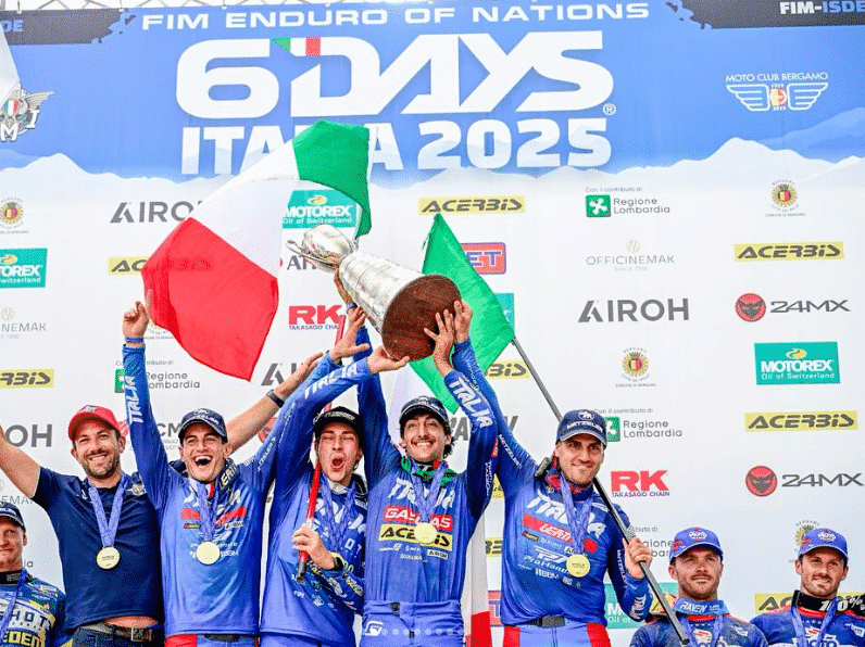 Italia Enduro, sei Campione del Mondo! Gli azzurri vincono tutto: è STORIA!