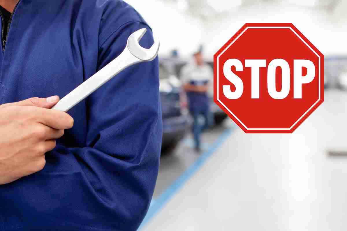 Stop alle auto
